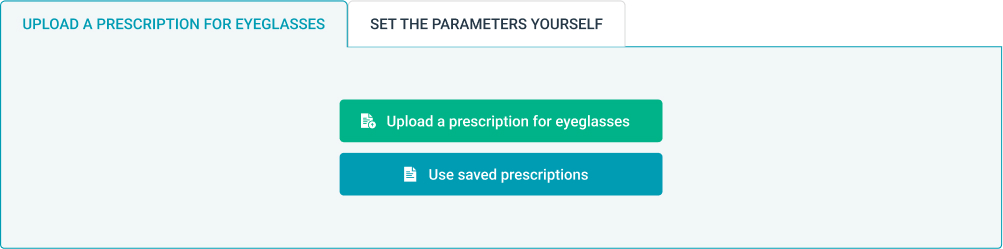 Discount voucher for uploading your glasses prescription