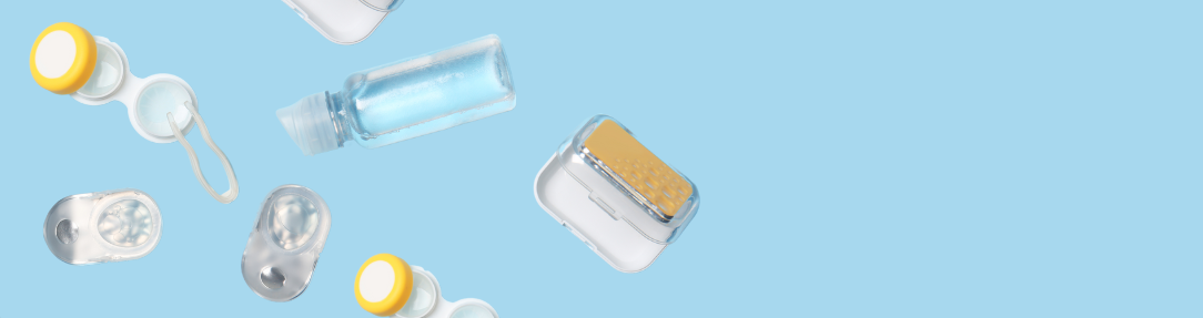 contact lenses care basics banner