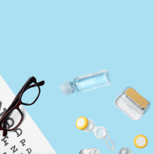 contact lenses care basics banner