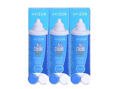 Avizor All Clean Soft Solution 3x 350 ml