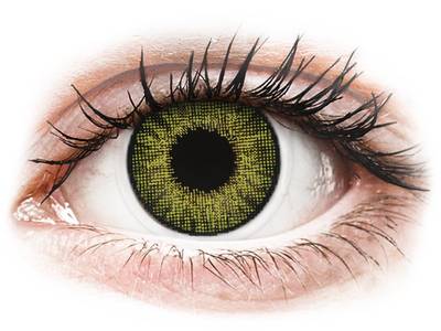 Gemstone Green contact lenses - natural effect - power - Air Optix