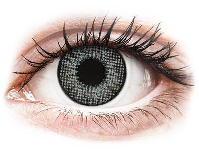 Grey Sterling contact lenses - natural effect - power - Air Optix