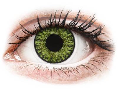 Fresh Green contact lenses - power - TopVue Color