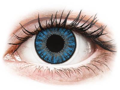 Sapphire Blue contact lenses - power - TopVue Color
