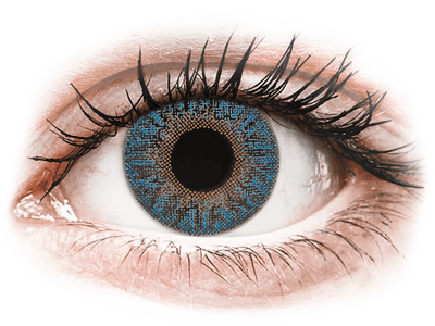 Blue True Sapphire contact lenses - TopVue Color