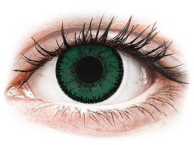 Green Amazon contact lenses - SofLens Natural Colors