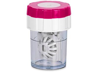 Lens Case Twist Top - Pink
