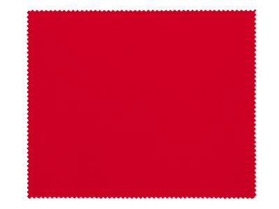 Cleaning cloth for glasses - red