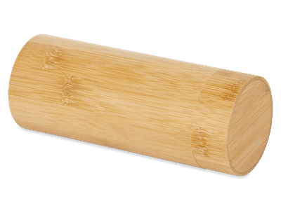 Bamboo case for glasses