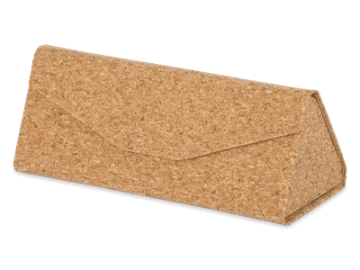 Cork case for glasses