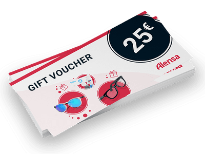 Gift voucher for lenses and glasses worth €25