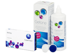 Biofinity (6 lenses) + Gelone Solution 360 ml
