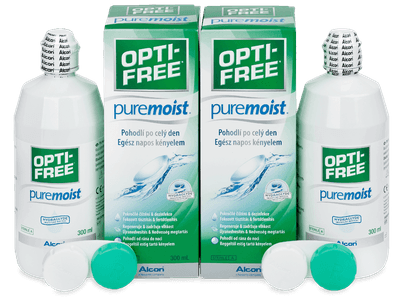 OPTI-FREE PureMoist Solution 2x 300 ml